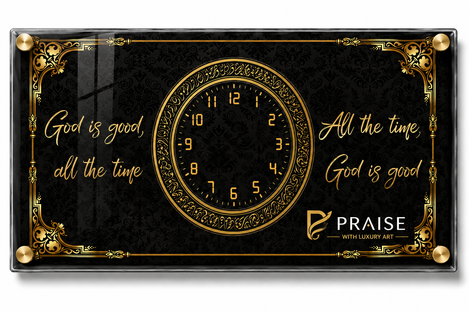 God Is Good Wall Clock