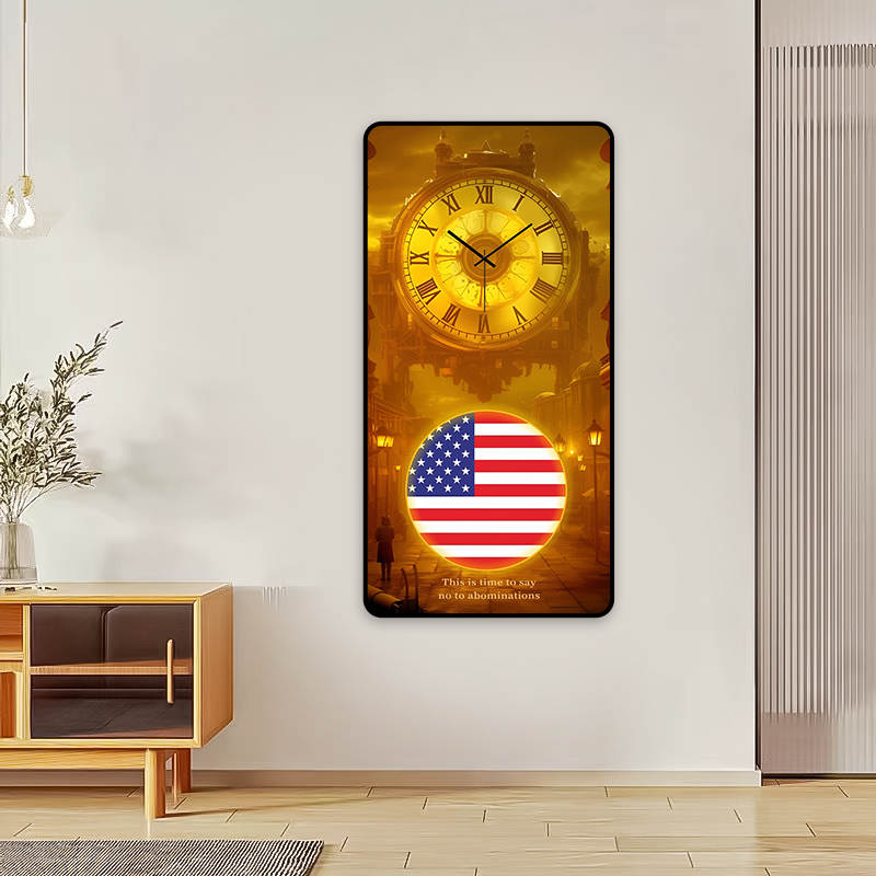 time is running out wall clock