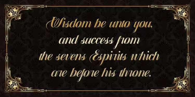Wisdom before the throne