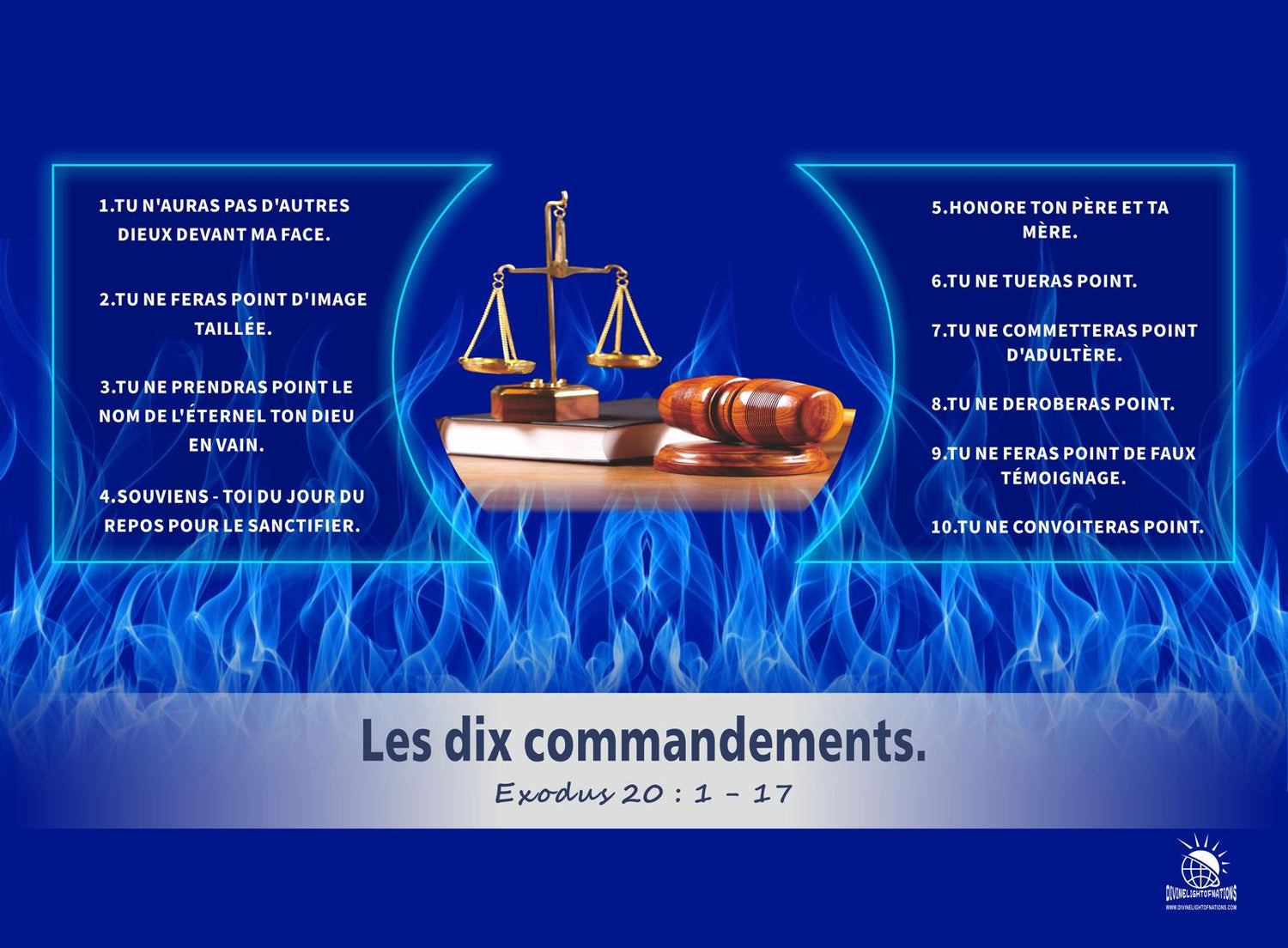 les dix commandements