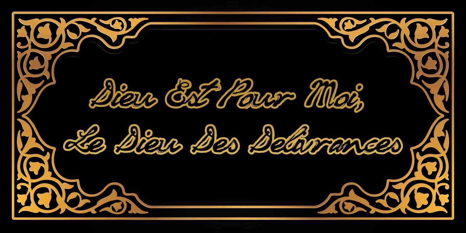 God Is for Me, the God of Deliverance