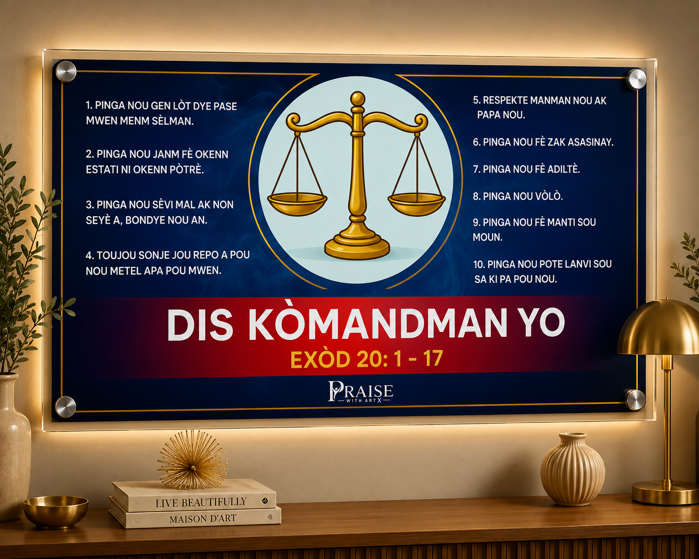Dis komandeman yo