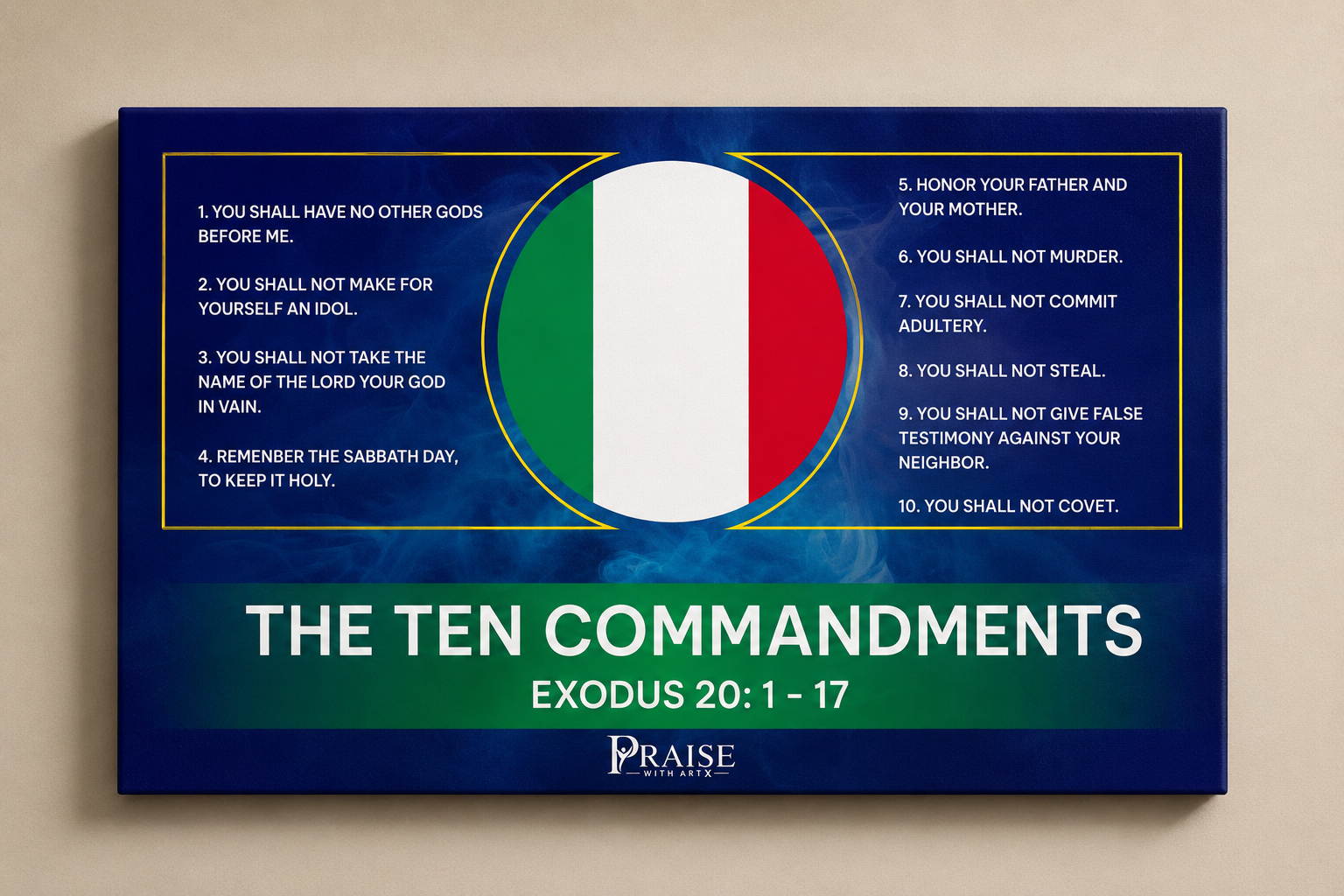 The ten commandmentes