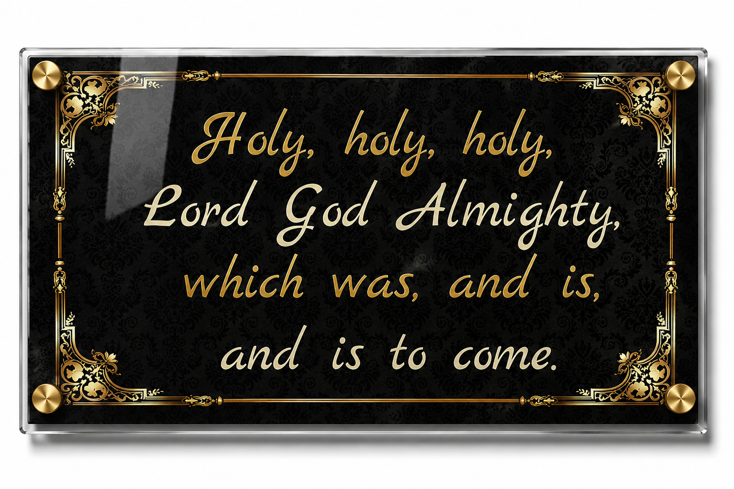 Majestic Faith & Worship Wall Display