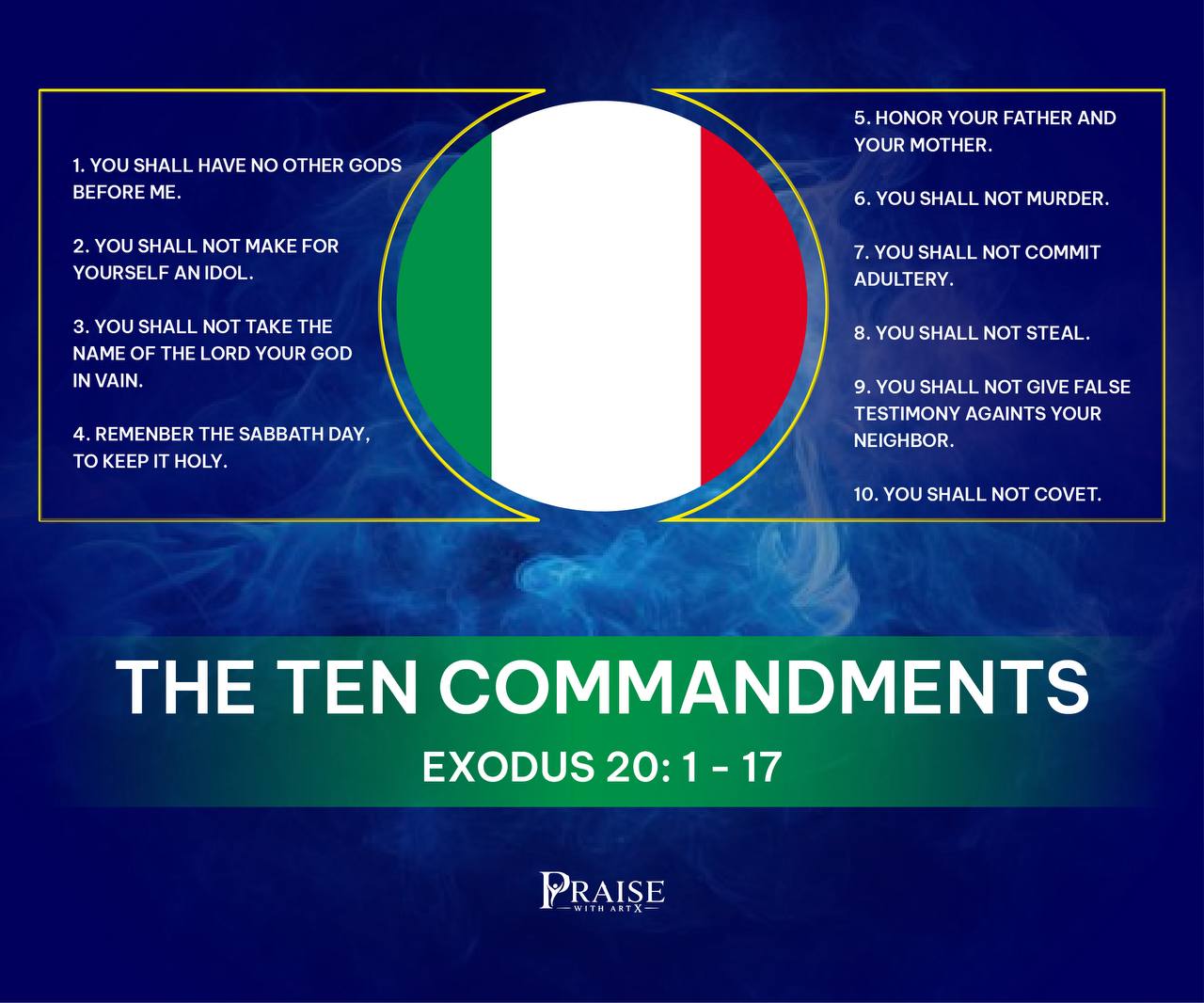 The ten commandmentes