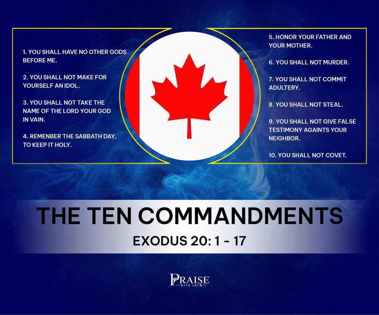 The ten commandmentes