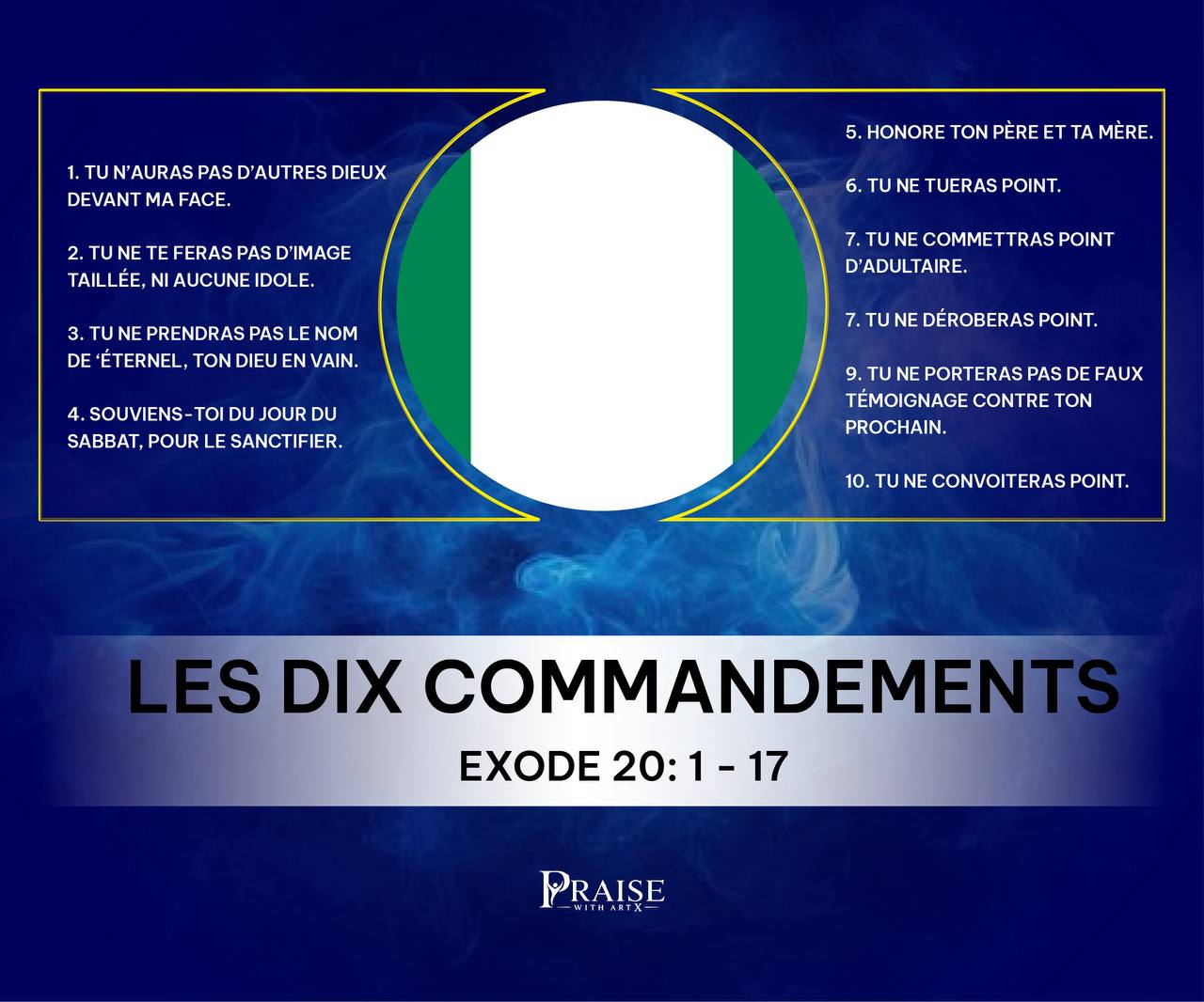 Les 10 dix commandements