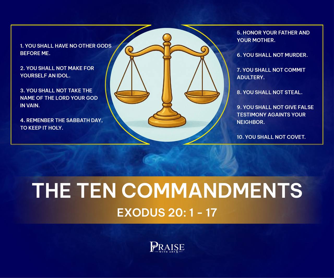 The ten commandments